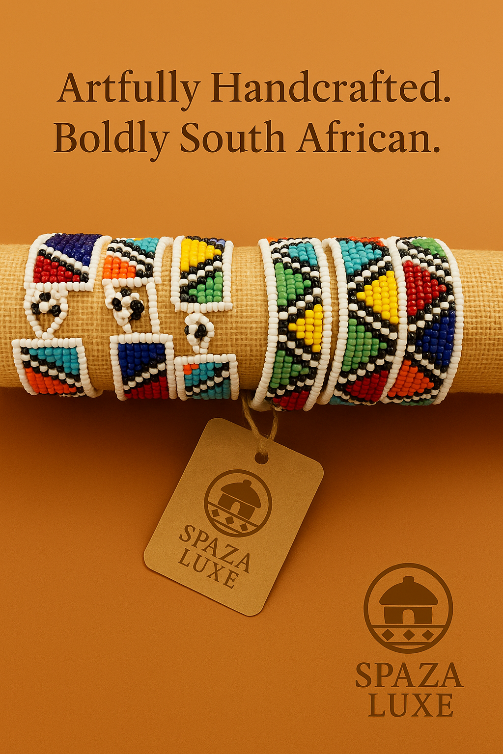 Artfully Handcrafted Bracelets. Boldly South African.
