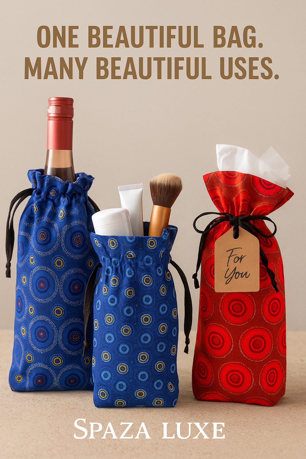 Drawstring Shweshwe Fabric Bag
Heritage in every stitch.