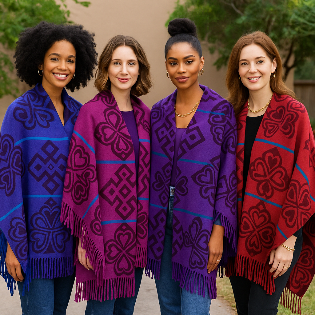 YBD Throw – Semomotela | Radiant Orchid / Petunia