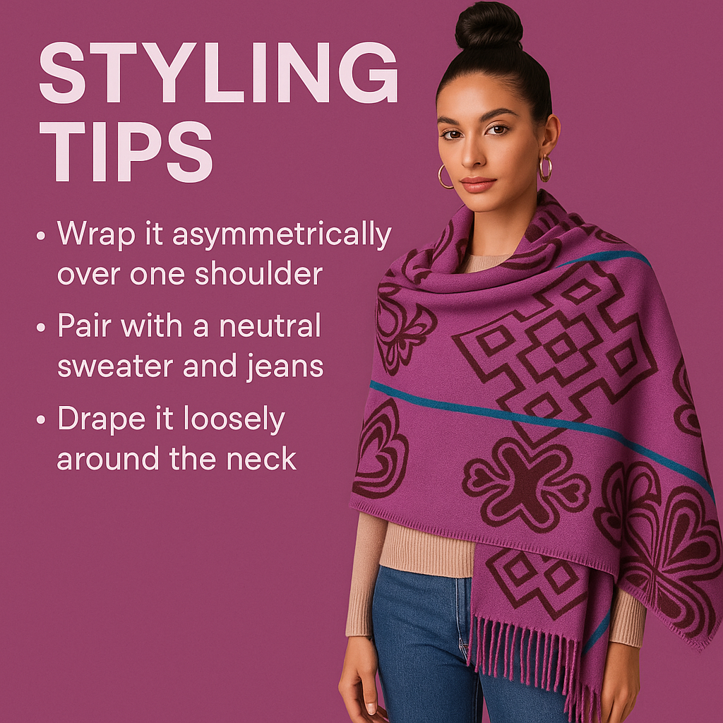 YBD Throw – Semomotela | Radiant Orchid / Petunia